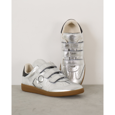 Isabel Marant Beth Sneaker Chalk Silver