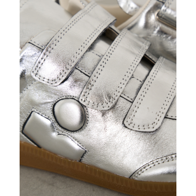 Isabel Marant Beth Sneaker Chalk Silver