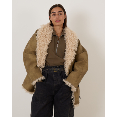 Marant Étoile Clea Coat Taupe
