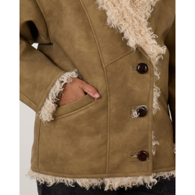 Marant Étoile Clea Coat Taupe