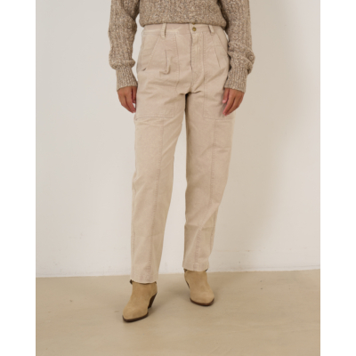 Marant Étoile Pantalon Kiana Ecru