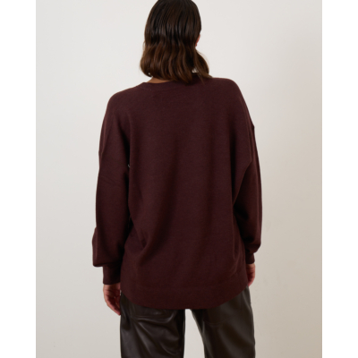 Isabel Marant Cynda Sweater Bordeaux