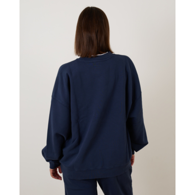 Anine Bing Miles Sweatshirt Dark Blue