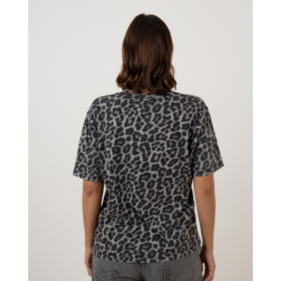 Anine Bing Cohen shirt leopard print grey
