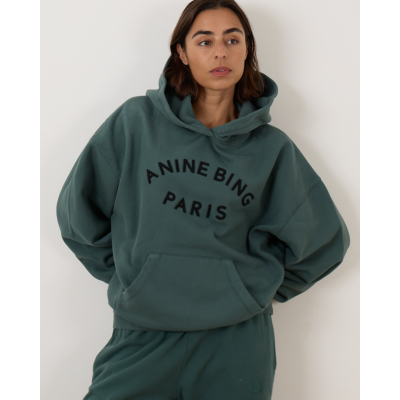 Anine Bing Harvey Sweatshirt Paris Green