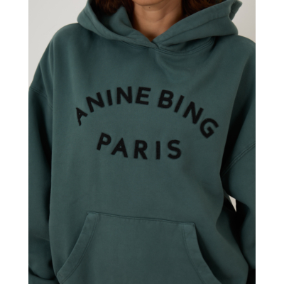 Anine Bing Harvey Sweatshirt Paris Green