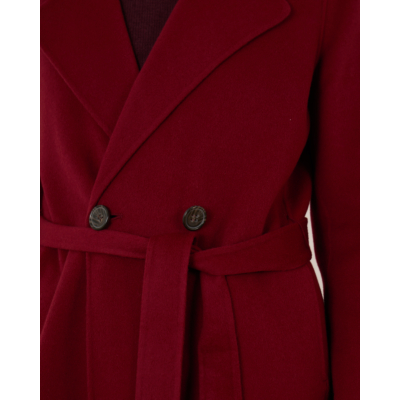 Luisa Cerano Lange Jas Berry Red