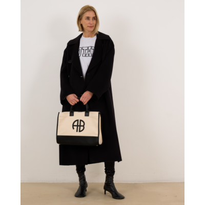 'S Max Mara  Dalila Black Coat