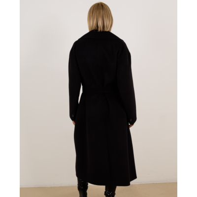 'S Max Mara  Dalila Black Coat