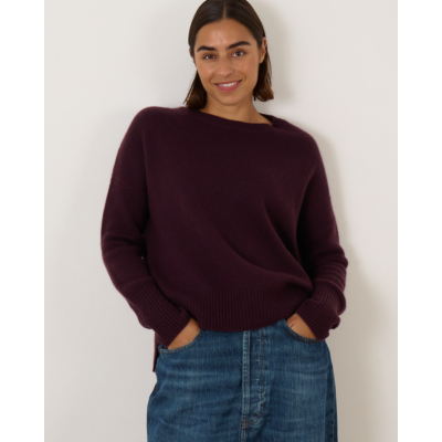 Lisa Yang Mila Pullover Mahogany