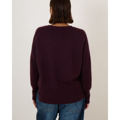 Lisa Yang Mila Pullover Mahogany