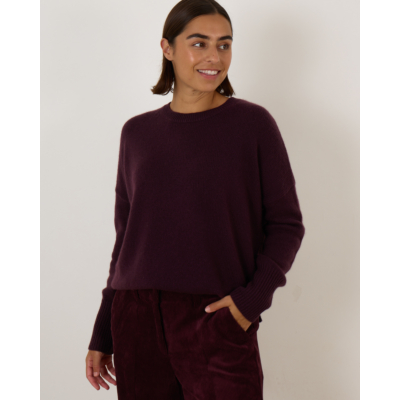 Lisa Yang Mila Pullover Mahogany