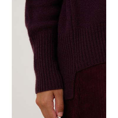 Lisa Yang Mila Pullover Mahogany