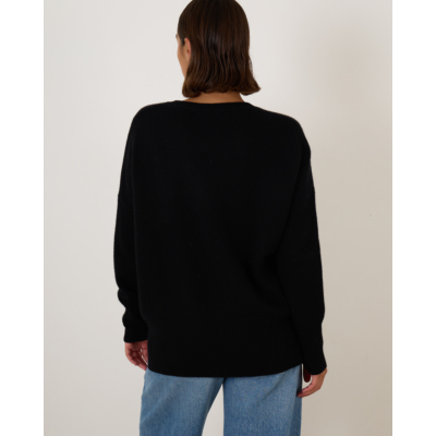 Lisa Yang Mila Pullover Black