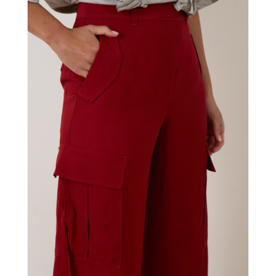 Ulla Johnson Pax Mid Rise Pants Dahlia