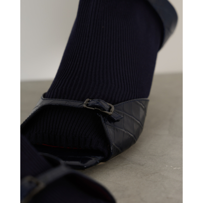 Morobé Lianne Pump Navy Sock