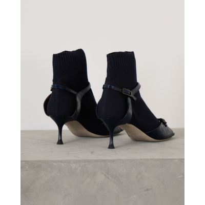 Morobé Lianne Pump Navy Sock