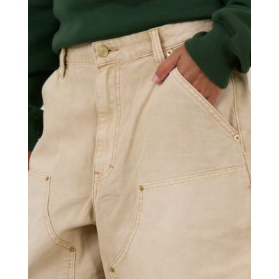 6397 Double Knee Shorts Tea Stain