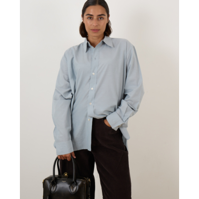 6397 Frank Shirt Dust Blue