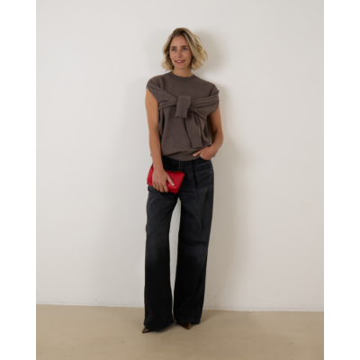 Róhe Pullover Mud Melange