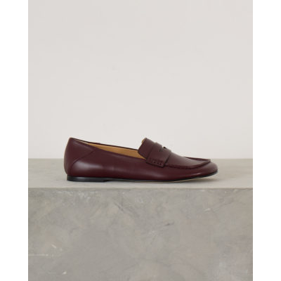 Dear Frances Drew Loafer Penny Strap Bordeaux