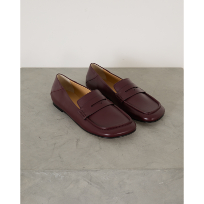 Dear Frances Drew Loafer Penny Strap Bordeaux