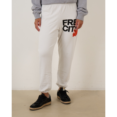 Freecity Sweatpant Chalk Orange