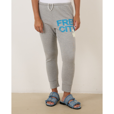 Freecity Large 3/4 Sweatpant Heather Skies