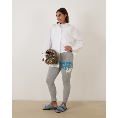 Freecity Large 3/4 Sweatpant Heather Skies