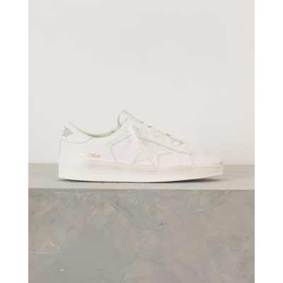 Golden Goose Stardan in white leather