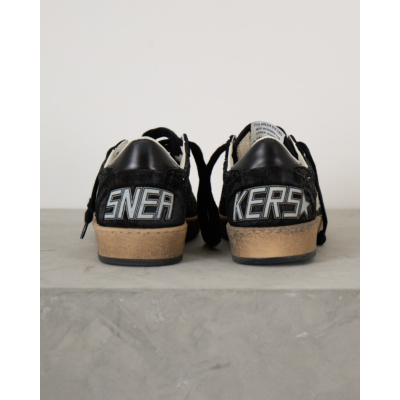 Golden Goose  Ball Star Glitter Sneakers Black