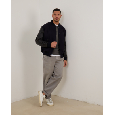 Golden Goose Distressed Printed Sweatshirt Anthracite