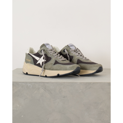 Golden Goose Sneaker Running Net Upper Star Grey