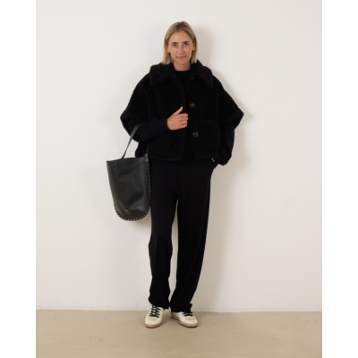 Max Mara Main Newterzo Cape Black