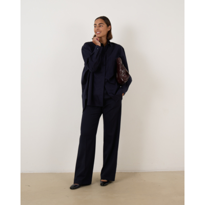 Max Mara Main Mozart Blouse Navy