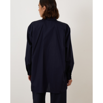 Max Mara Main Mozart Blouse Navy