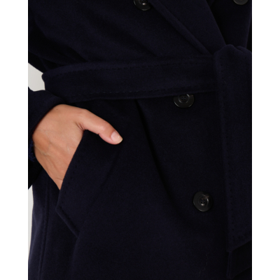Max Mara Main Madame Mantel Ultramarine