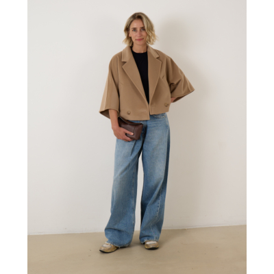Max Mara Main Galea Mantel Camel
