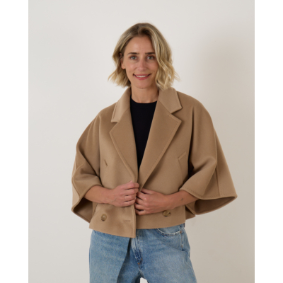 Max Mara Main Galea Mantel Camel