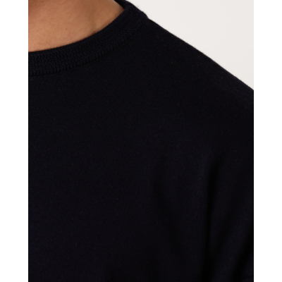 Rijp James Oversized Knit Pullover Navy