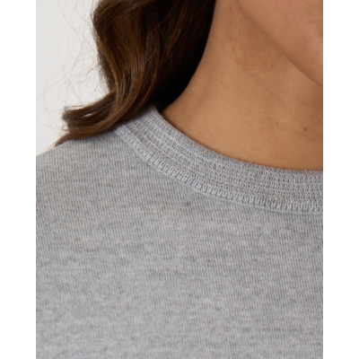 Rijp James Oversized Knit Pullover Grey