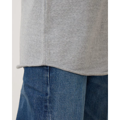 Rijp James Oversized Knit Pullover Grey