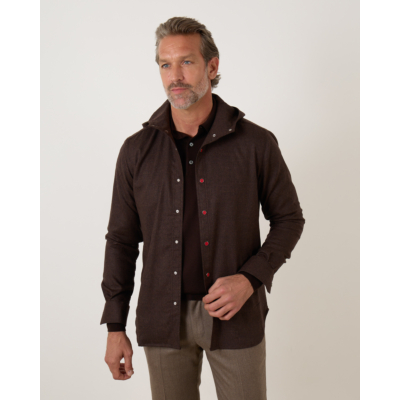 Kiton Umcmar Overshirt Brown