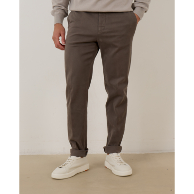 Kiton Trousers Brown