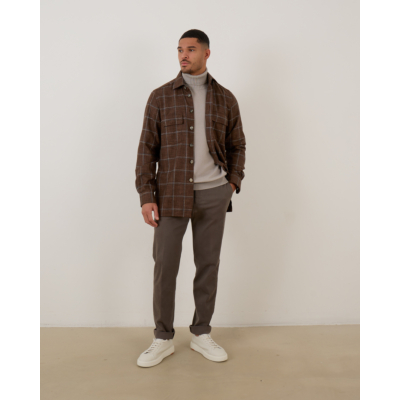Kiton Trousers Brown