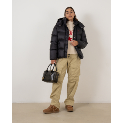 Ralph Lauren Quilted down jacket black