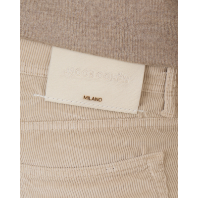 Jacob Cohën Nick Slim Rib Pantalon Beige
