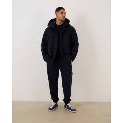 Stone Island Coat mid-length V0020 NAVY BLUE