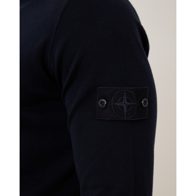 Stone Island Pullover V-neck V0020 NAVY BLUE