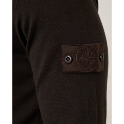 Stone Island Crewneck Sweater Dark Brown